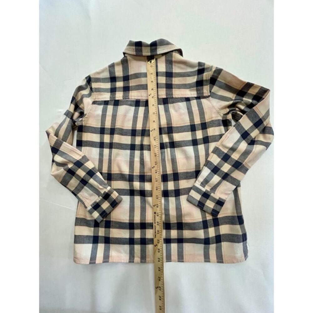 Carhartt Rugged Flex Plaid Woman's Shirt Top Blouse XS Loose Fit Cabincore - Picture 8 of 11